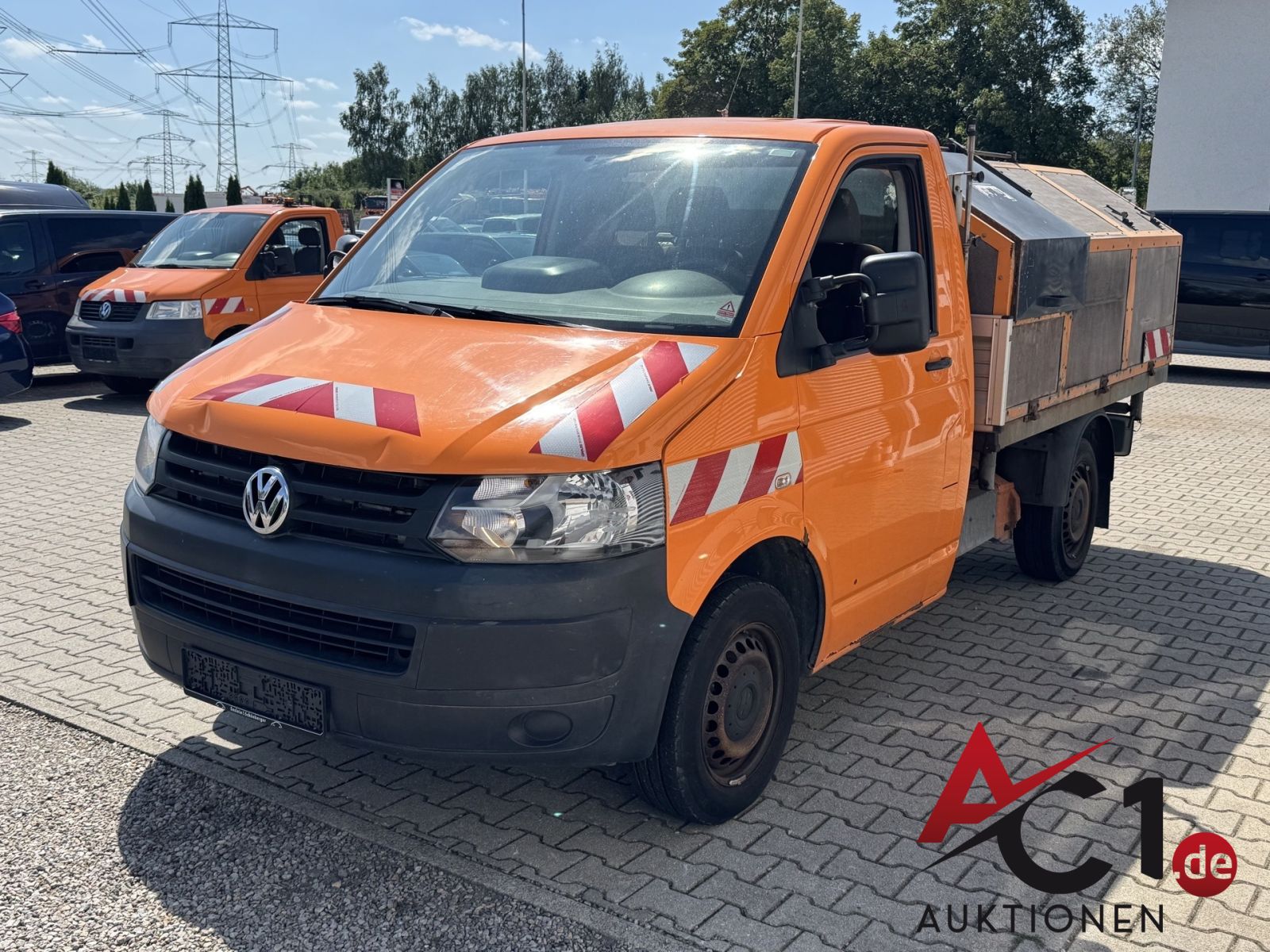 VW T5 2.0 TDI Müllwagen 3-Seiten-Kipper